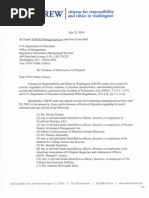 Download FOIA Request CREW Department of Education Regarding For-Profit Education 72310 by CREW SN44341488 doc pdf