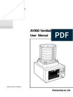 Penlon AV900 Ventilator - User Manual PDF