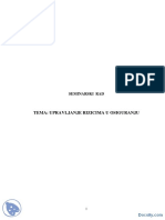Upravljanje Rizicima U Osiguranju Seminarski Rad Osiguranje Ekonomija PDF