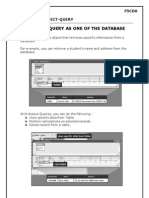 Define The Query As One of The Database Objects