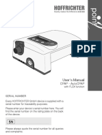 Hoffrichter Point2 Machine User Manual