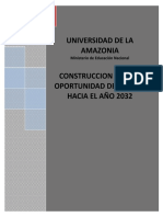 Uniamzonia 2032 Una Oportunidad de Futuro