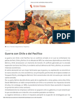 Guerra con Chile o del Pacífico _ Historia del Perú