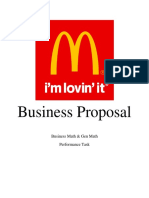 McDonald's Franchise Proposal for Mati City
