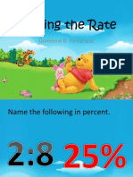 Finding The Rate