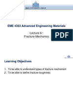 Lecture 6 Fracture Mechanics