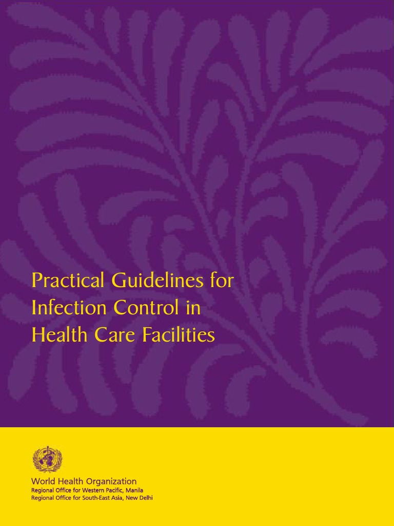 Practical Guidelines Infection Control PDF | PDF | Infection Control ...