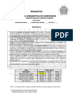 Licencia de Subdivision