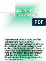 Sejarah Keperawatan