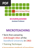 Micro Teaching Skills