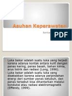 Asuhan Keperawatan luka bakar