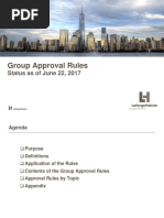 Group Approval Rules Presentation June 22 2017