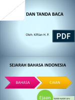 Ejaan Dan Tanda Baca 1