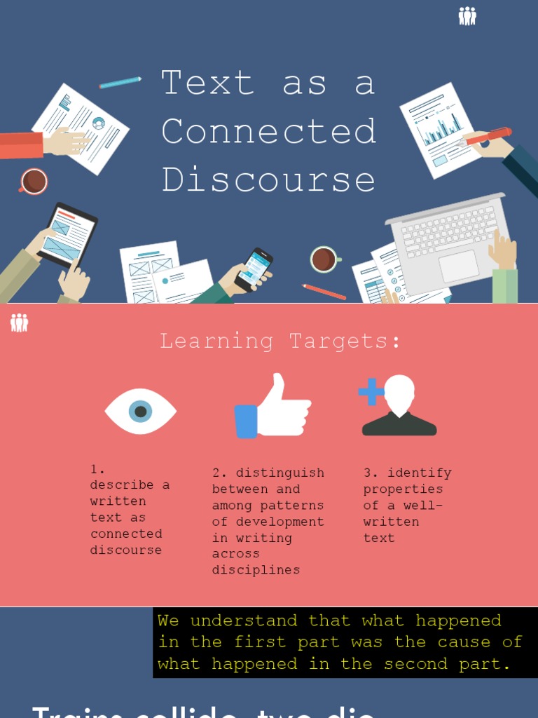 Lesson 1Text As Connected Discourse PDF Discourse Narration
