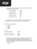 Operating Cash Inflow