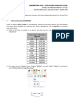 Laboratorio N°1 - Práctica de Gráficos en Excel - Ph.d. C Victor Hugo Chavez Salazar - 19.12.2019