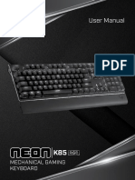 NEON - K85 - RGB - Mechanical - Gaming - Keyboard Manual