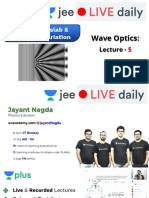 (L5) - Wave Optics - 12th Oct PDF