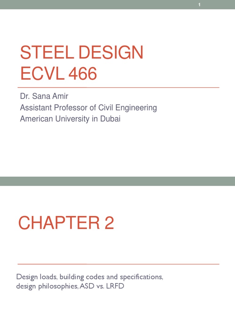 ASD vs LRFD in Steel Design | PDF | Strength Of Materials | Plasticity ...