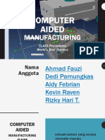 Computer Aided Manufacturing