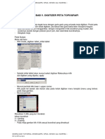 Bab V. Digitizer Peta Topografi Surpac PDF