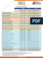 AgroWorld Program Schedule 2018