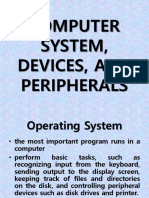 Computer System Devices and Peripherals