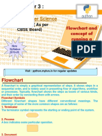 Flowchart and Concept of Running A Program PDF