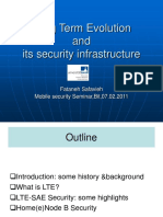 Long Term Evolutionandits security infrastructure 