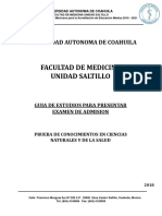 Guia Examen College Board Medico PDF