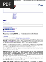 [BT70] As várias mortes do Batman