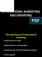 Export Marketing - Chapter 1