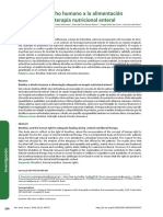 Bioética y Alimentación A Nutricional Enteral