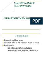 Strategic Management Fundamentals