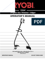 Operator'S Manual: 725re 2-Cycle Gas Trimmer / Edger