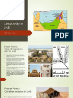 Christianity in UAE - Presentation 20191006 PDF