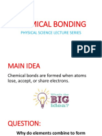 Chemical Bonding PS