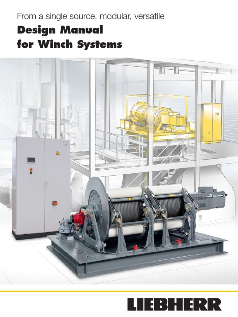 Design Manual For Winch Systems PDF Transmission (Mechanics