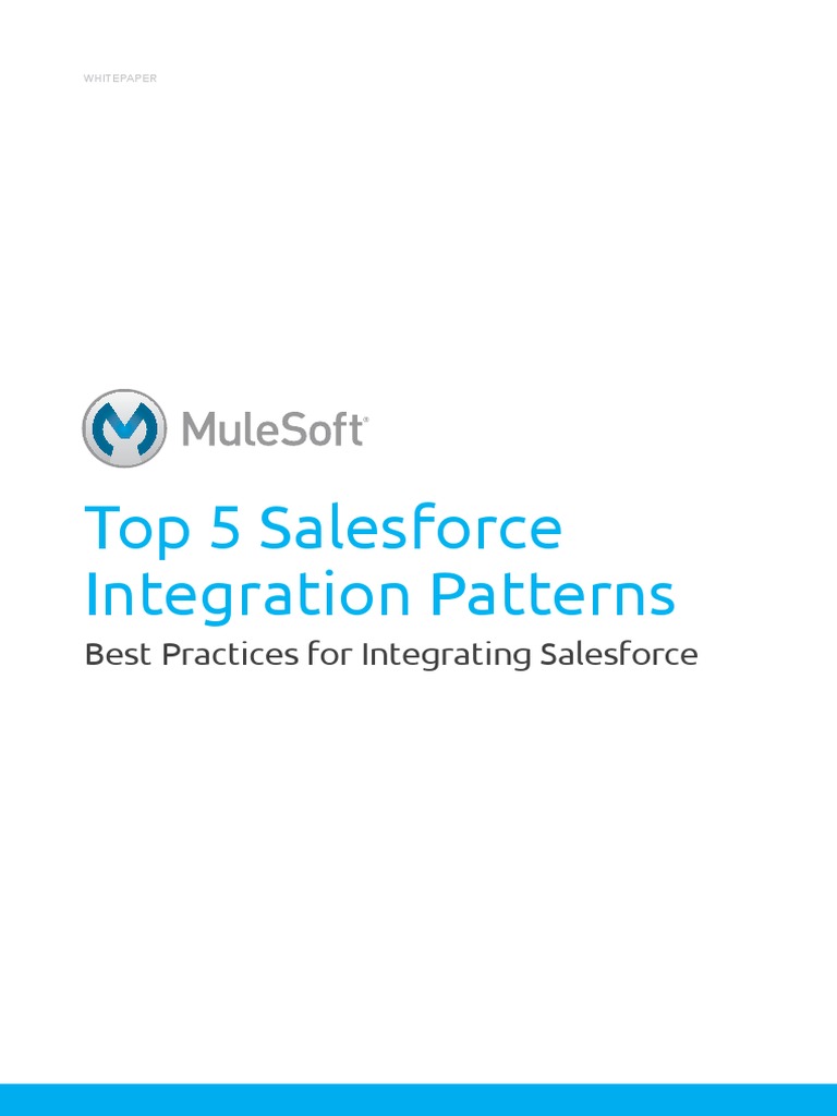 WP Salesforce Integration Patterns | PDF | Salesforce.Com | Customer ...
