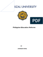 Philippine Education Reforms-Jason(Hui Song)