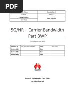 FAQ - 5G NR Carrier Bandwidth Part BWP