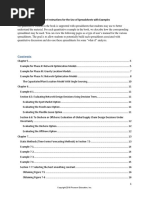 Student Instructions For The Use of Spreadsheets With Examples PDF