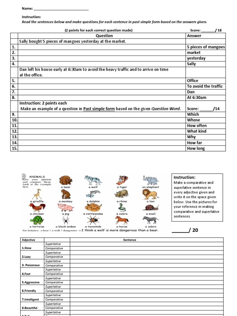 Conversation Class Final Exam | PDF | Question | Language Mechanics
