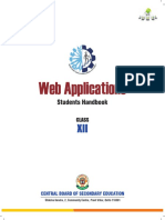 803-Web Application Class - XII PDF