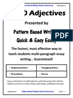 4800 Adjectives List English PDF