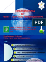 Kesetimbangan Kimia Faktor2 Yg Mempengaruhinya - SWD