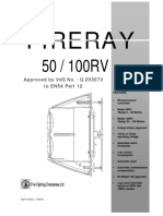 VdS Approved Fireray 50/100RV Smoke Detector