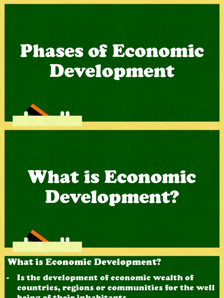 Phases of Economic Development | PDF | Economic Development | Economic ...