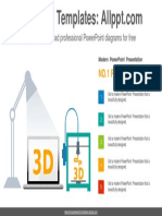 3D Printers PowerPoint Diagram