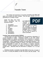 Chapter 1 - SUCCESSION & TRANSFER TAXES